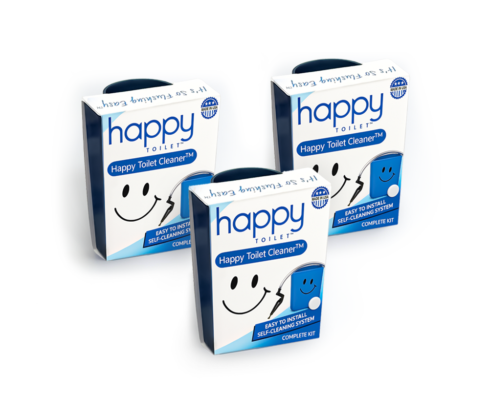 Buy 3 Happy Toilet Cleaner™ Devices