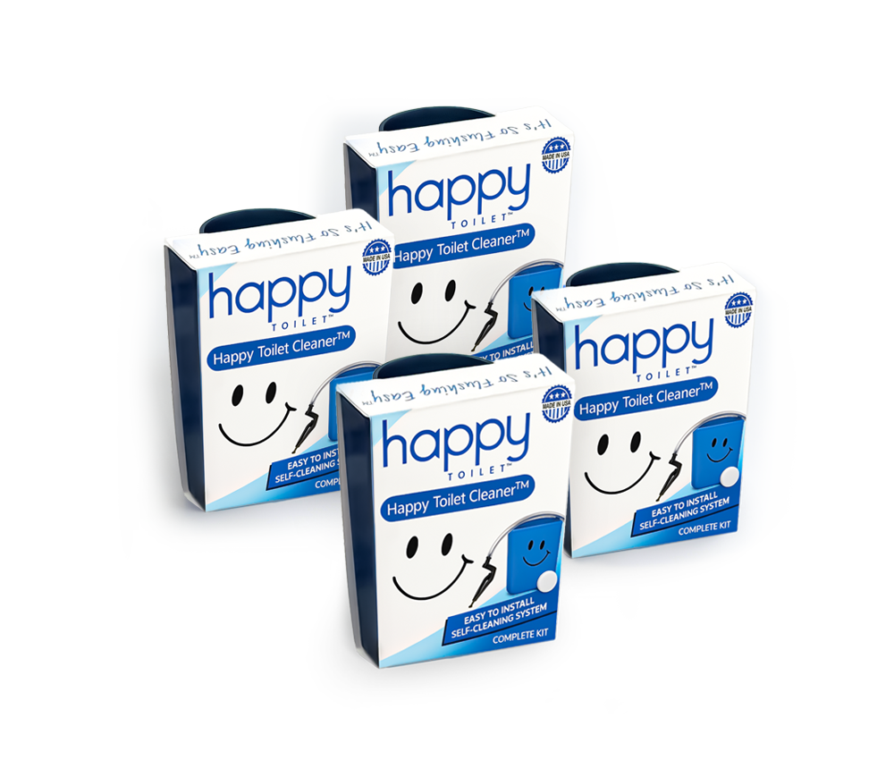 Buy 4 Happy Toilet Cleaner™ Devices