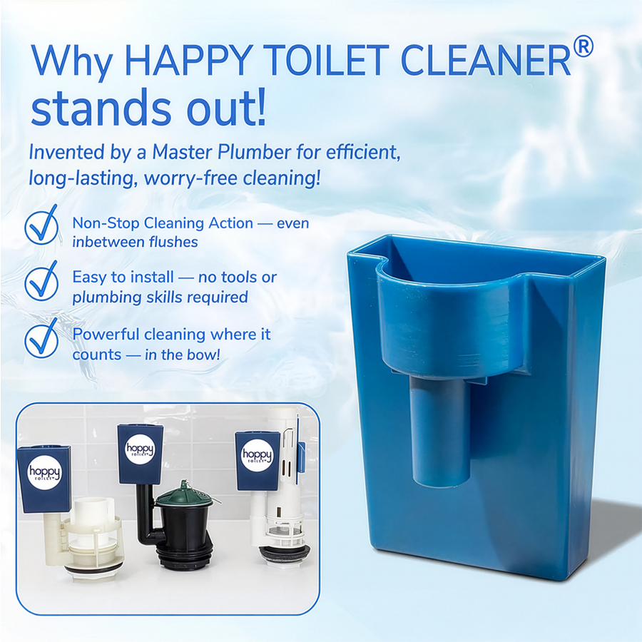 Buy 2 Happy Toilet Cleaner™ Devices
