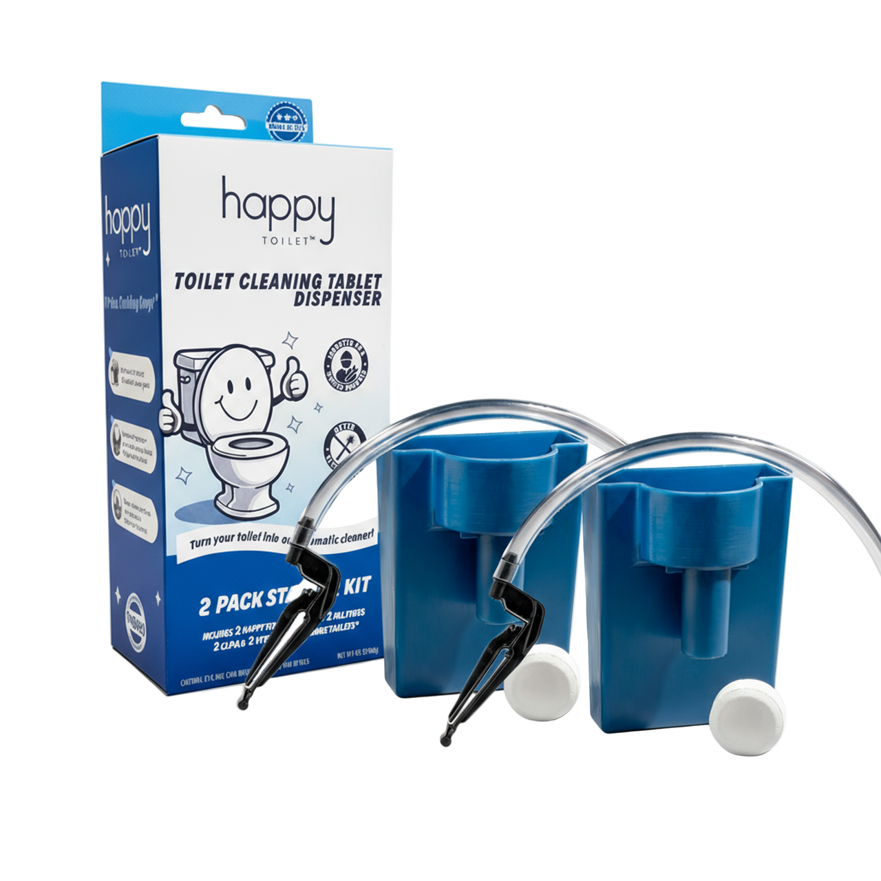 Buy 2 Happy Toilet Cleaner™ Devices