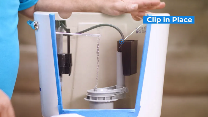 Cleans With Every Flush