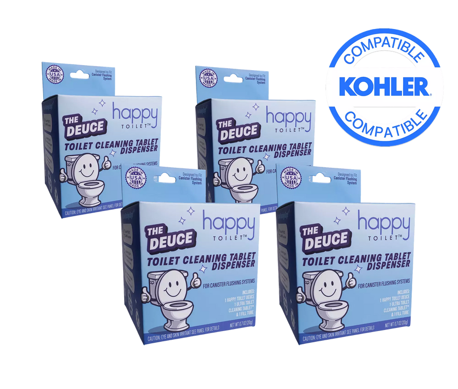 Buy 4 Happy Toilet Cleaner™ Devices