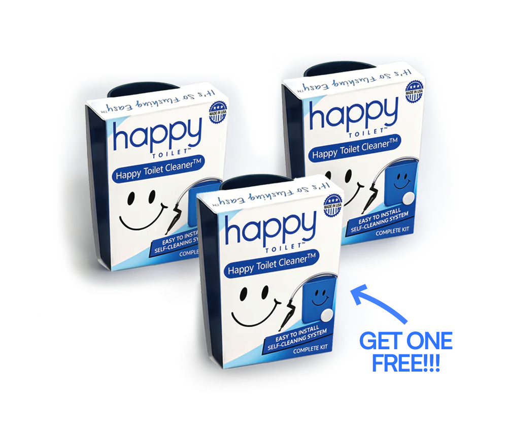 Buy 2 Happy Toilet Cleaners, Get 1 FREE
