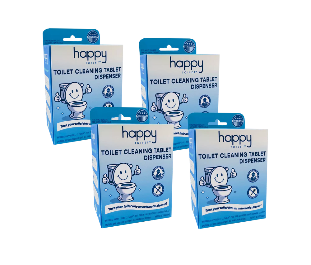 Buy 4 Happy Toilet Cleaner™ Devices