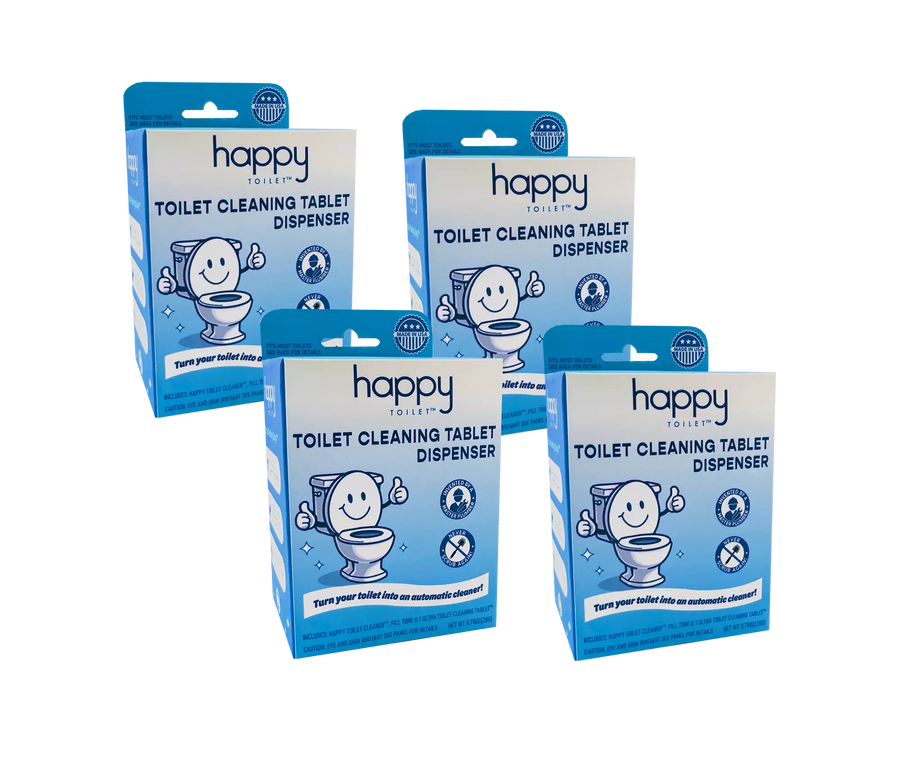 Buy 4 Happy Toilet Cleaner™ Devices